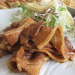 チャングム - 豚バラ肉の醤油ベース炒め