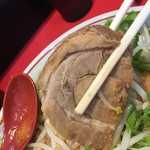 ラーメン 風らいぼう - 1枚目ﾁｬｰｼｭｰ大きさ6×5㎝