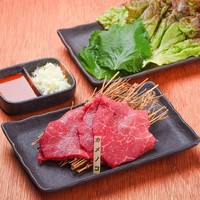 熟成極上ロースの巻きしゃぶ盛り