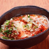 黒毛和牛の肉味噌冷奴