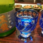 うなぎ 魚政 - 黒龍 四合瓶