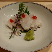 はらまさ - 表面のみ炭火で炙った鱧