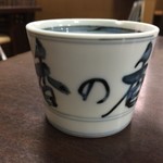 釜あげうどん 長田 in 香の香 - 湯呑兼つけ汁容器