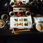 源流の宿　帆山亭 - 朝食です。