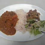 阿里山cafe - お豆と季節野菜のカレー
