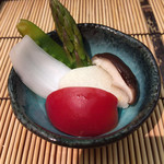 すし匠 - 野菜のピクルス