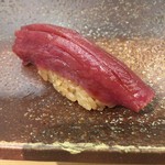 すし匠 - 鮪 赤身漬け 握り