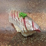 すし匠 - 鯵 握り