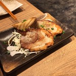 肉汁餃子のダンダダン - 2019年9月時点 炙りチャーシュー¥480