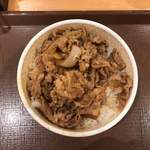 Sukiya - 牛丼(並)つゆだく 350円