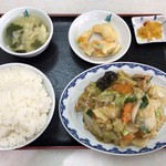 桂林 - 八宝菜定食の大