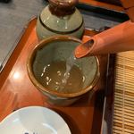 松月庵 - 蕎麦湯