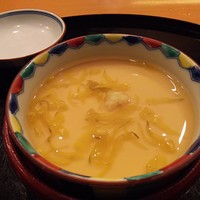 懐石料理 はし本 - ﾌｶﾋﾚ茶碗蒸、鼈出汁◎