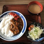 食事処 成田屋 - カレーライス¥500