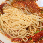 元祖熟成細麺　香来 - 細麺がつやつやしてておいしそう！