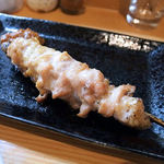 やきとり良太 - 背皮（１８０円）