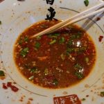 元祖熟成細麺　香来 - あっという間に麺がなくなり、、