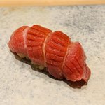 鮨 由う - 宮城県塩釜産 鮪 大トロ