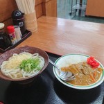 玉吉 - かけ（小）＋カレーライス（小）＝390円