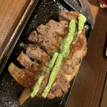 Rampu Seiniku Ten - 豚ステーキ。