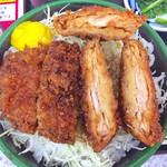 小黒川パーキングエリア 下り　フードコート - ソースかつ丼 アップ