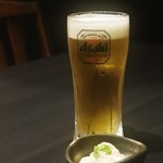 Jidori Washoku Koshitsu Izakaya Torishin - ◆スーパードライ　480円(税別)