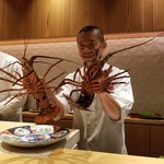 銀座 しのはら - 千葉県産の伊勢海老