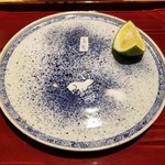 銀座 しのはら - お皿に兎