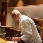 銀座 しのはら - 篠原大将と鰻