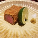 銀座 しのはら - 揚物２(コース外追加)