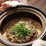 銀座 しのはら - 飛騨牛炊込みご飯