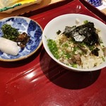 銀座 しのはら - 飛騨牛炊込みご飯と香の物