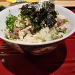 銀座 しのはら - 飛騨牛炊込みご飯