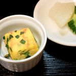 Chuuka Dainingu Okugawa - 20190919麻婆豆腐ランチ・小鉢と漬物