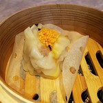 中国意境菜 白燕 - 蒸し点心･海老と豚肉とトビコの蒸し点心