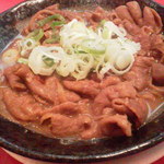 ラーメン桐生 - お気に入りトロトロもつ煮