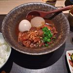 馳走 松宮 - 2019/09牛すじ御膳