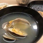 日本橋蛎殻町 すぎた - アサリの味噌汁