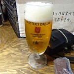 うに小屋 - 生ビール