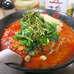 旨辛タンメン 荒木屋 - 海鮮五目麻婆麺900円、チャーシュー100円