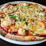 わかの屋 - ミックスピザ