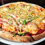 わかの屋 - クリスピー生地です。