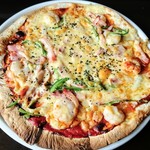 わかの屋 - カットしてないので自分で切り分ける。