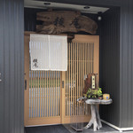 手打そば　稜庵 - 玄関