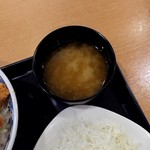 tonkatsukouboupurasu - しじみ汁がうれしい。