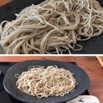 手打そば　稜庵 - 上段：１枚目、下段：２枚目