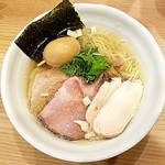 RAMEN 火影 - チャーシュー鶏だし塩ラーメン+味玉②