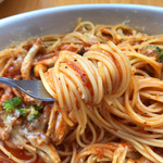 カリーナバンビーノ - スパイシーボロネーゼソースのスパゲティ + 大盛