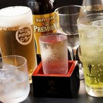 Nan Iwa No Okono Miyaki Jiro - ☆生ビール（アサヒスーパードライ中）は居酒屋価格の390円！！