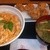 なか卯 - 料理写真:親子丼とみそ汁、唐揚げ